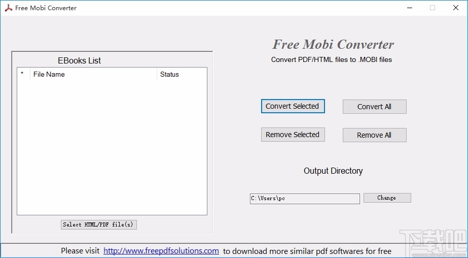 Free Mobi Converter(免费Mobi格式转换器)