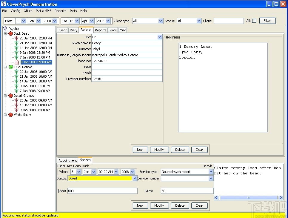 CleverPsych(执业管理软件)