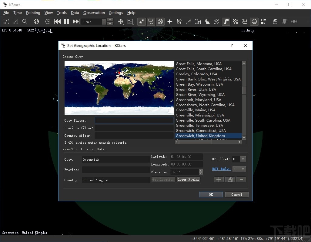 KStars(天文学教育平台)