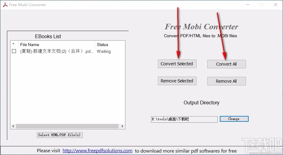 Free Mobi Converter(免费Mobi格式转换器)