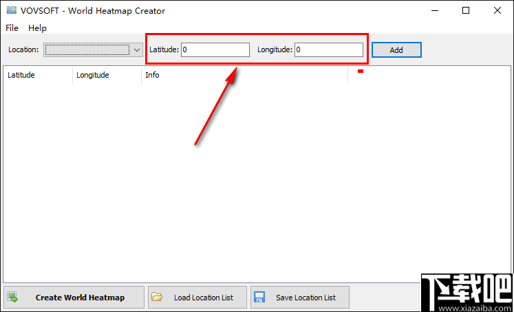 vovsoft World Heatmap Creator(地理热图创建工具)