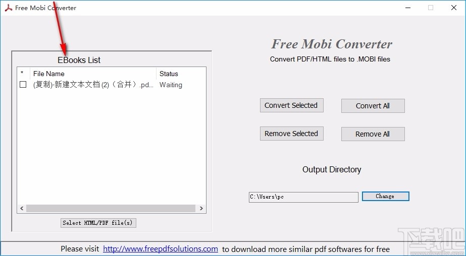 Free Mobi Converter(免费Mobi格式转换器)