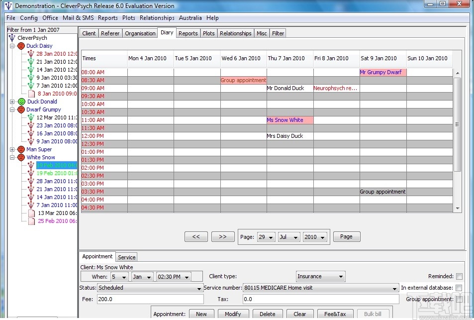 CleverPsych(执业管理软件)
