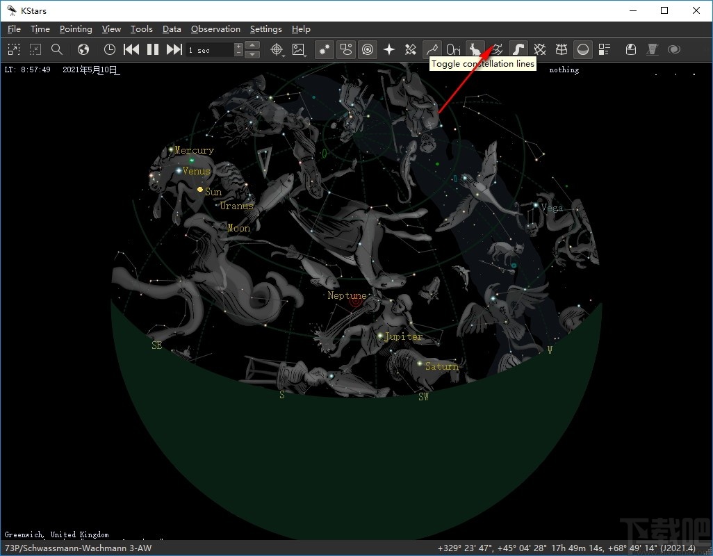 KStars(天文学教育平台)