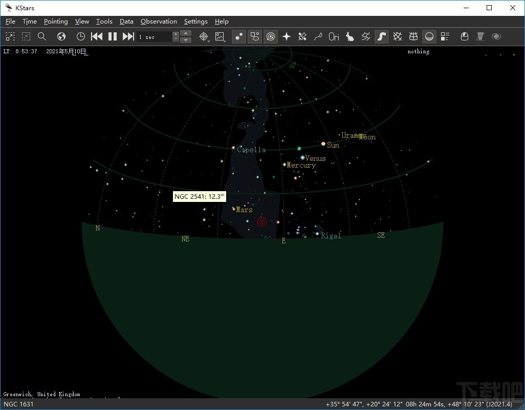 KStars(天文学教育平台)