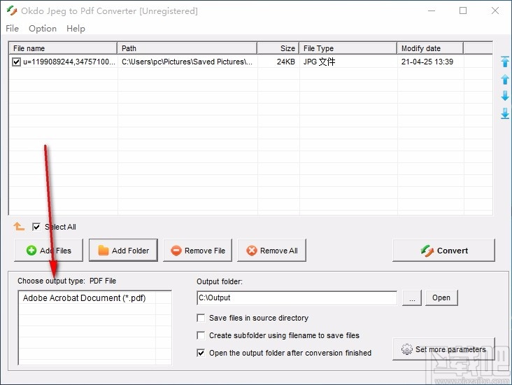 Okdo Jpeg to Pdf Converter(JPEG转PDF转换器)