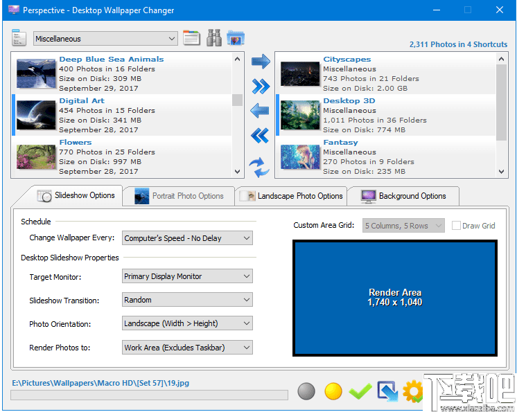 Perspective(Win10背景切换器)