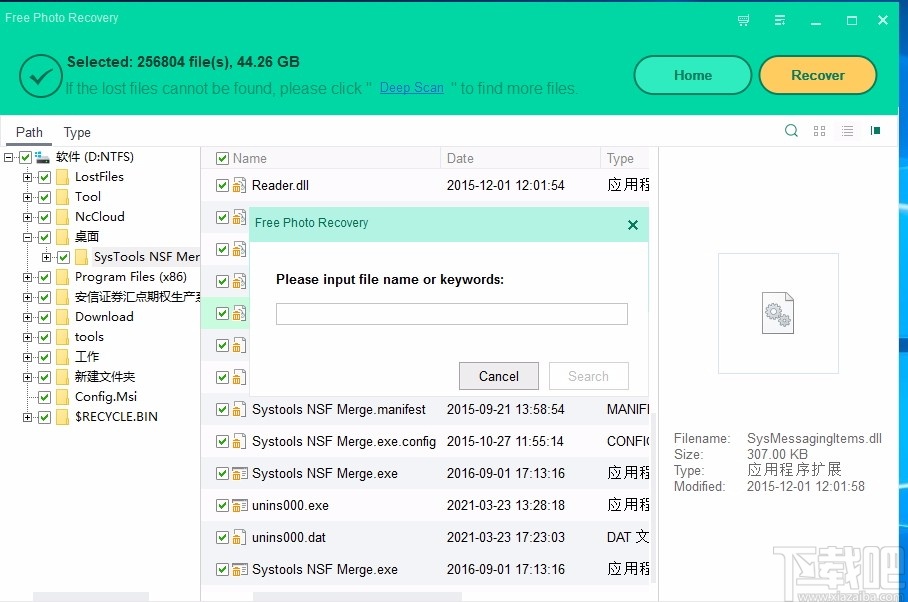 Free Photo Recovery(免费照片恢复软件)