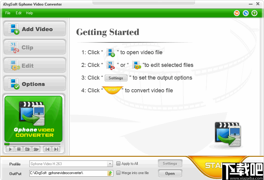 iOrgSoft GPhone Video Converter(多功能视频转换工具)