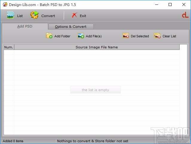 Batch PSD to JPG(批量PSD转JPG转换器)