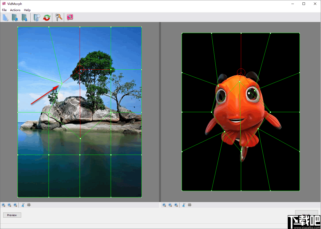 VidMorph(图像变形过渡处理软件)