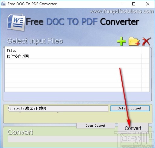 Free DOC To PDF Converter(免费DOC转PDF转换器)