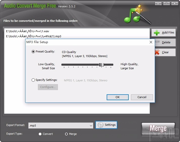 Audio Convert Merge Free(音频合并转换器)