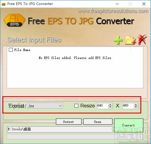 Free EPS To JPG Converter(免费EPS转JPG转换器)