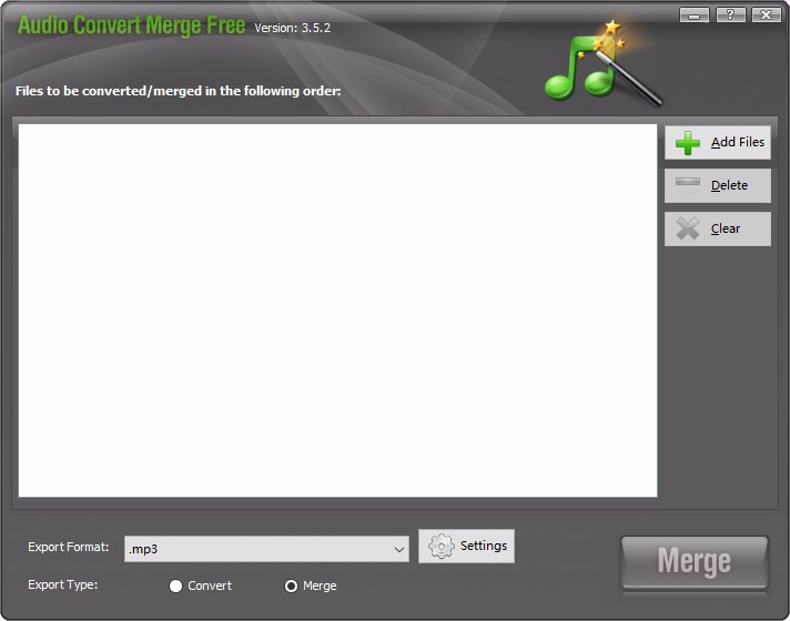 Audio Convert Merge Free合并音频的方法步骤