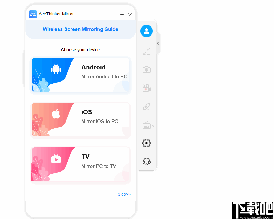 AceThinker Mirror(手机投屏软件)