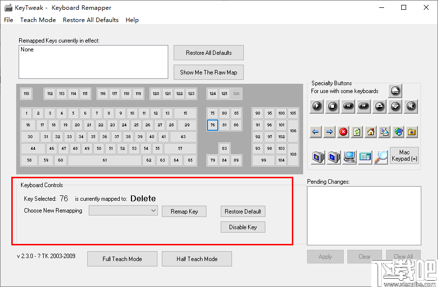 KeyTweak(键盘映射工具)