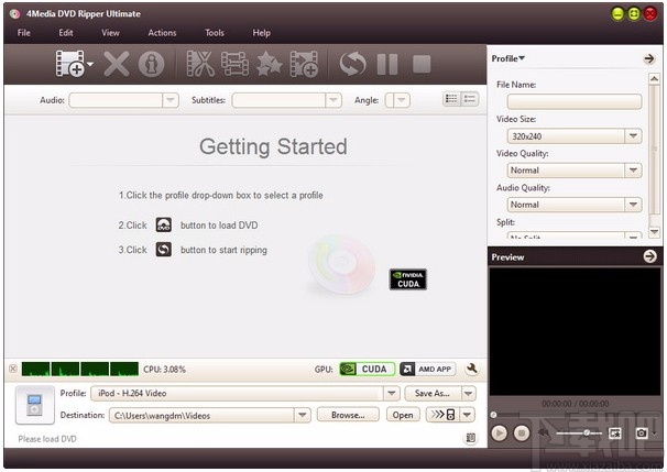 4Media DVD Audio Ripper(DVD音频翻录工具)