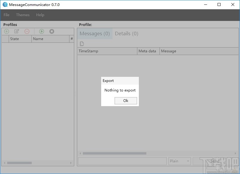 MessageCommunicator(通信测试软件)