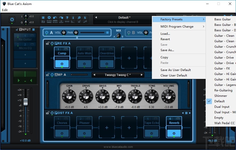 Blue Cats Axiom(多效果amp仿真软件)