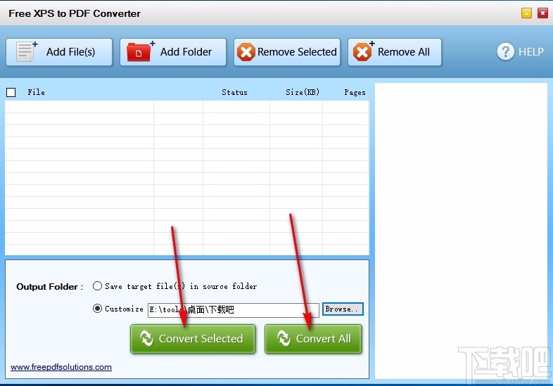 Free XPS to PDF Converter(免费XPS转PDF转换器)