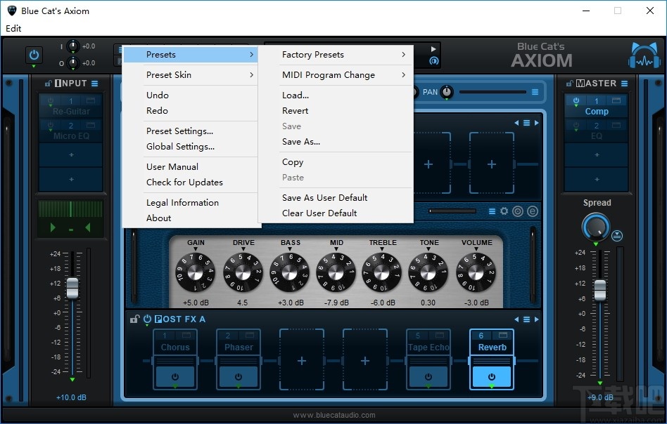 Blue Cats Axiom(多效果amp仿真软件)