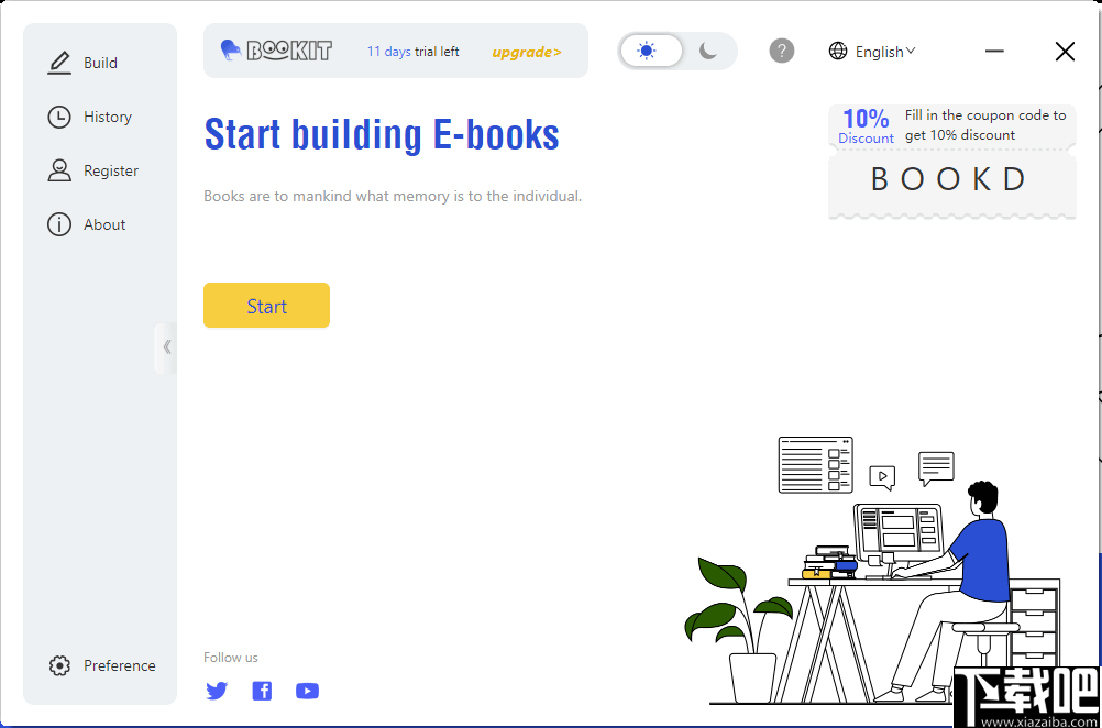 BookIt(网页保存电子书软件)