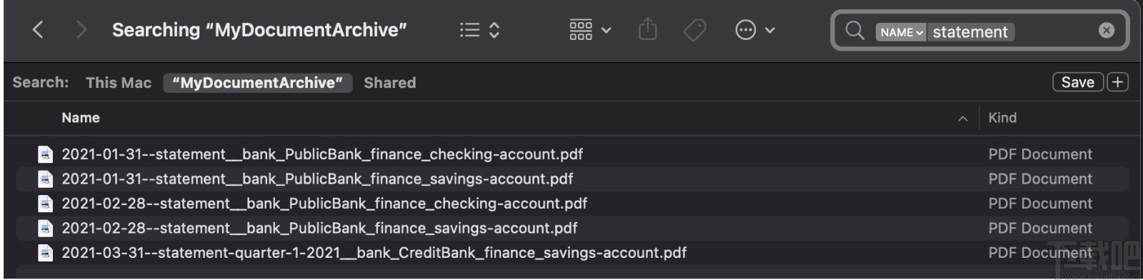 Document Archiver(文件存档器)