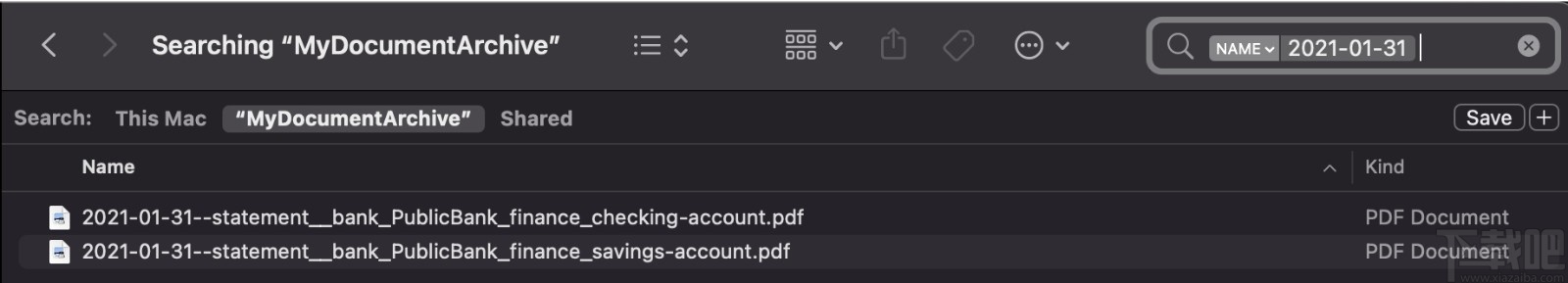 Document Archiver(文件存档器)