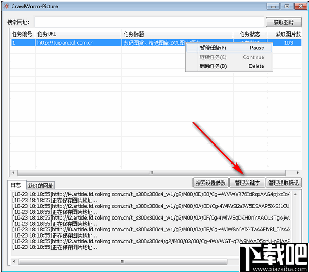 CrawlWorm Picture(图片爬取工具)