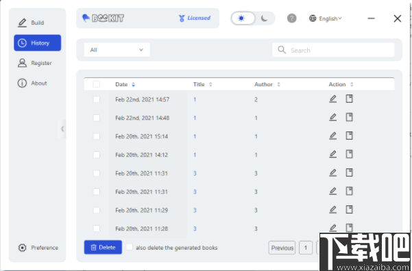 BookIt(网页保存电子书软件)