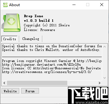 Drop Zone(拖放文件复制或移动工具)