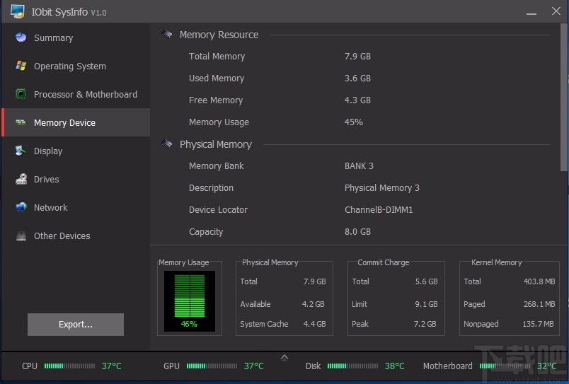 IObit SysInfo(系统信息监测软件)