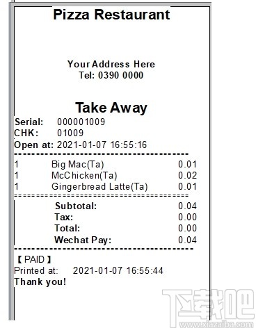 Kiosk(自助结账系统)