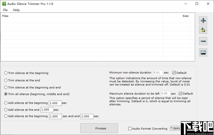 Audio Silence Trimmer Pro(音频静音修剪器)