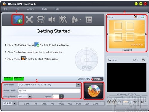 4Media DVD Creator(DVD创建工具)