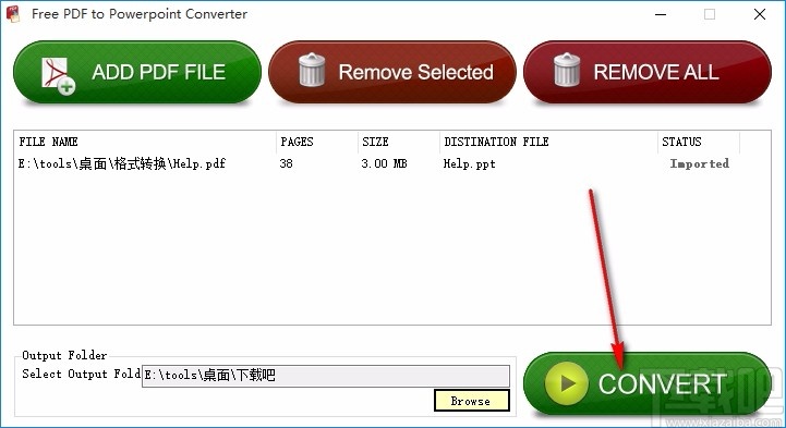 Free PDF to Powerpoint Converter(PDF转PPT转换器)