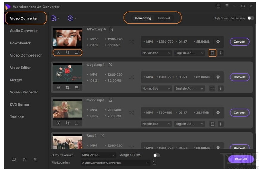 Wondershare uniconverter(视频转换器)