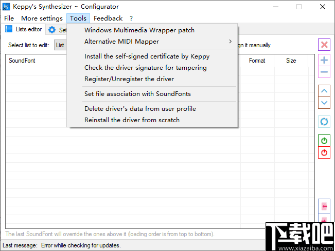 Keppys Synthesizer(轻量级音频合成器)