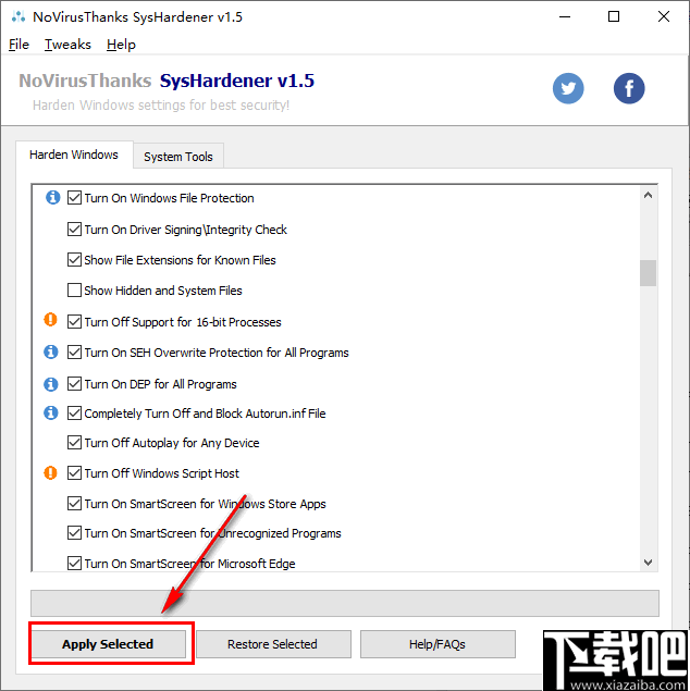 SysHardener(系统安全配置软件)