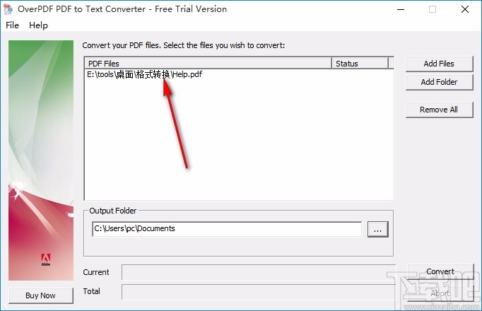 OverPDF PDF to Text Converter(PDF转TXT转换器)