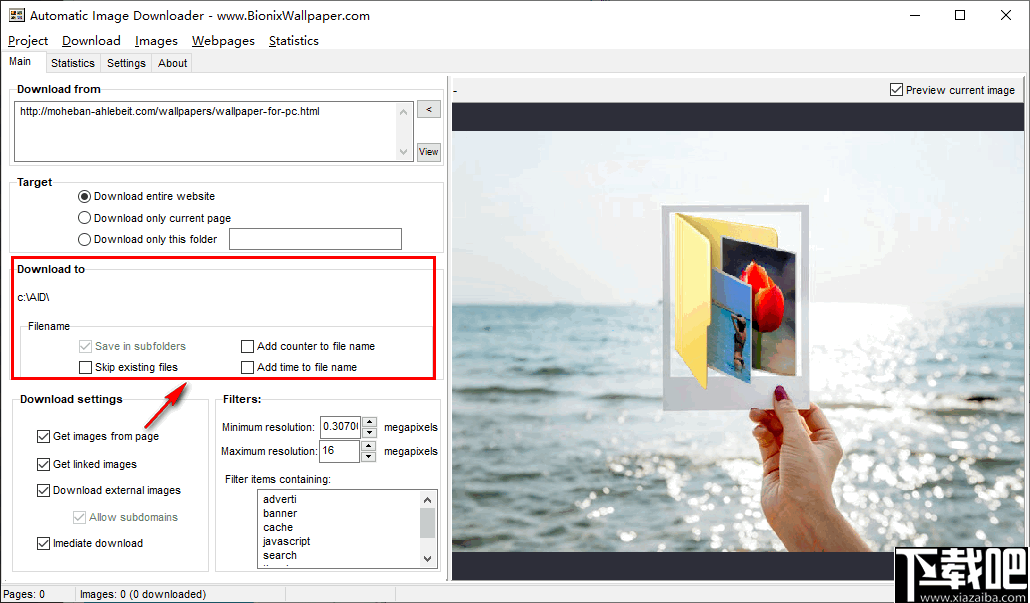 Automatic Image Downloader(多功能图像采集器)