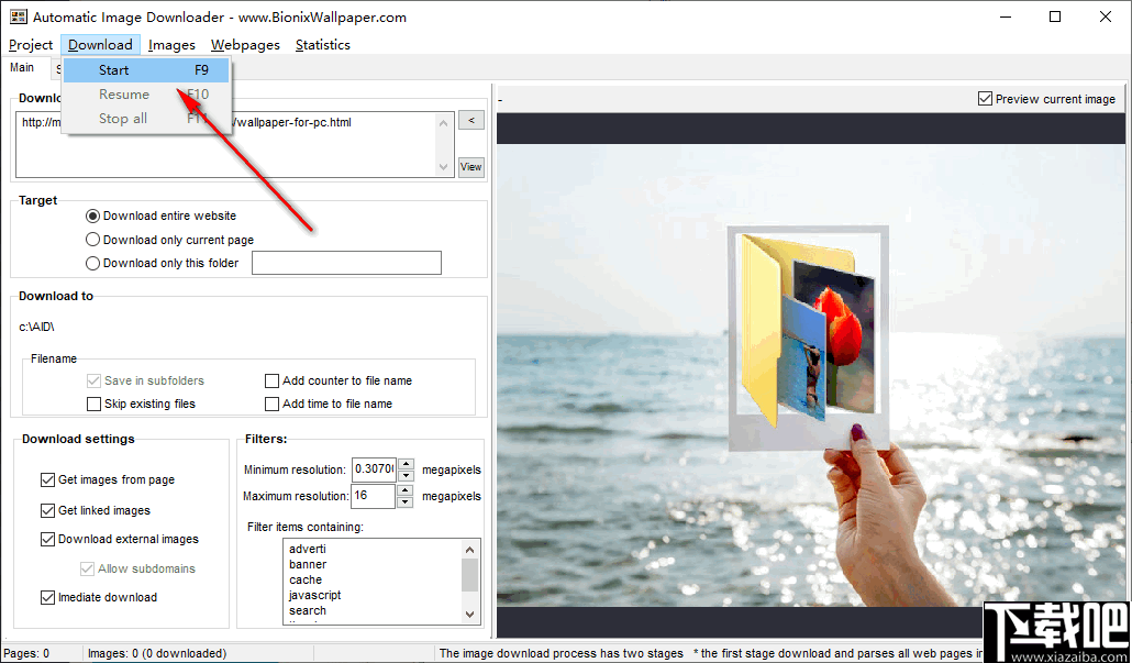 Automatic Image Downloader(多功能图像采集器)