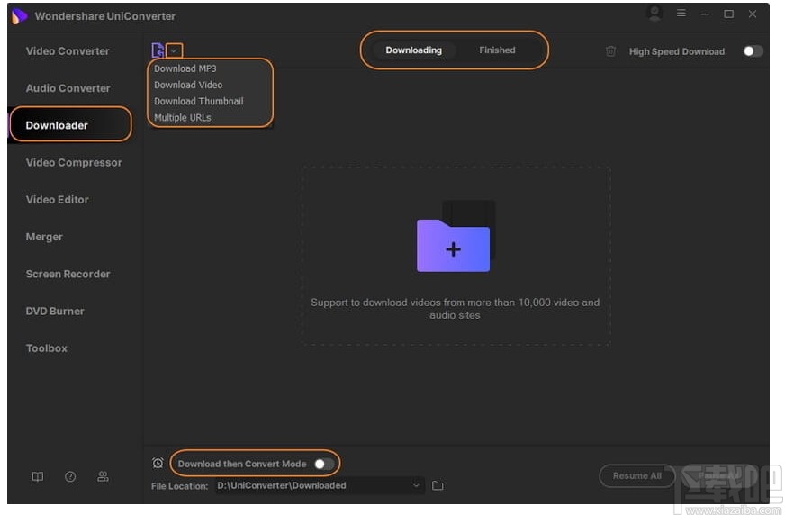 Wondershare uniconverter(视频转换器)