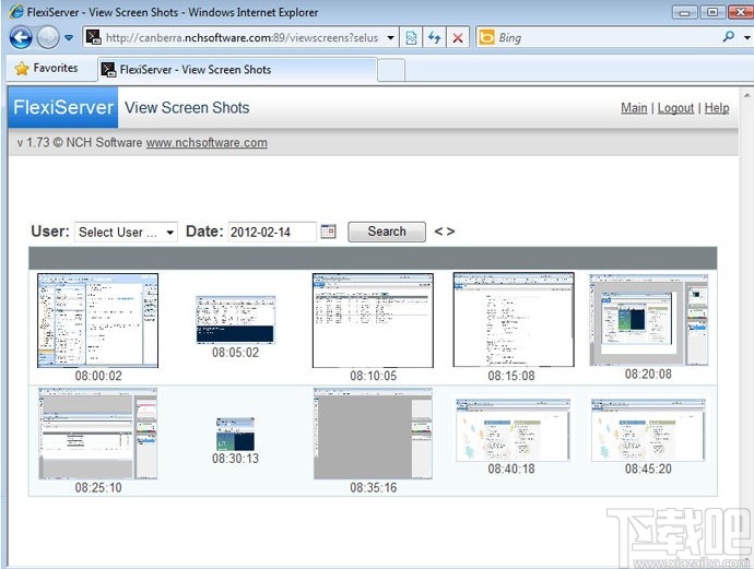 FlexiServer(考勤记录软件)