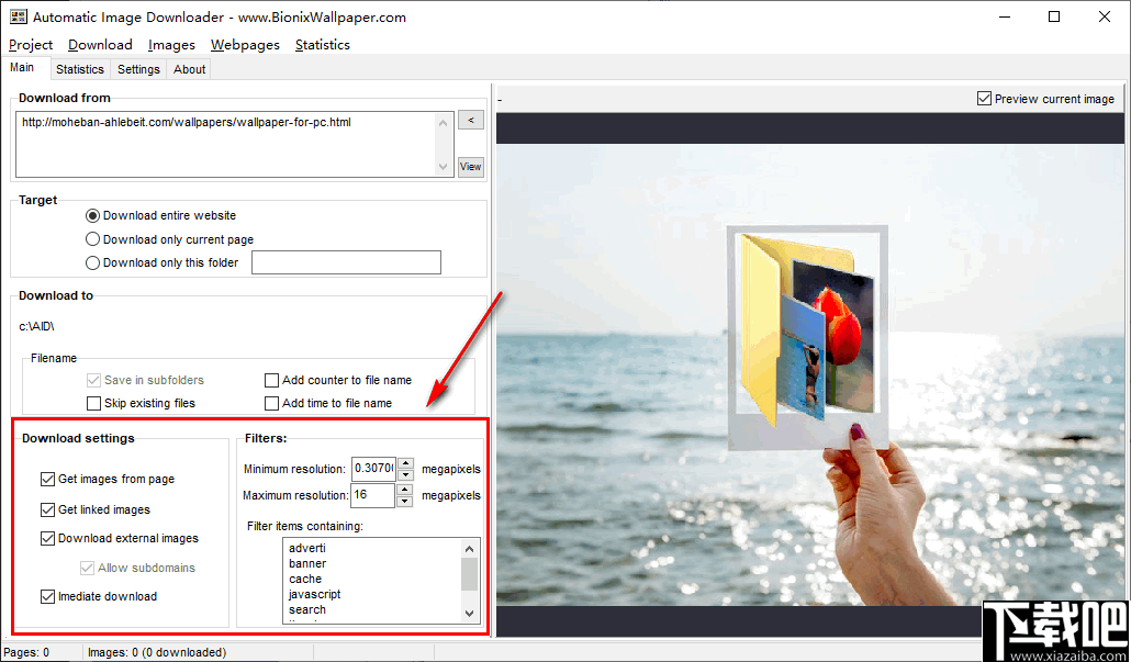 Automatic Image Downloader(多功能图像采集器)