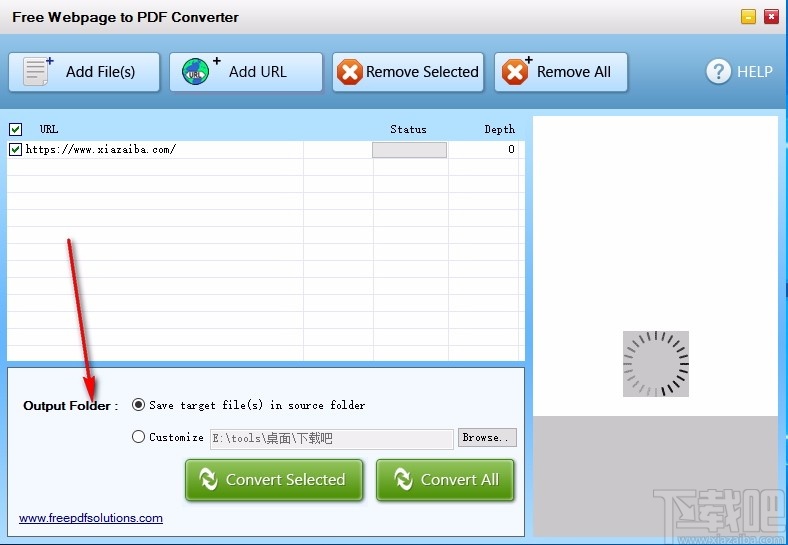 Free Webpage to PDF Converter(免费网页转PDF转换器)