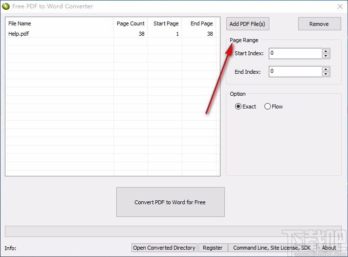 Free PDF To Word Converter(PDF转Word软件)