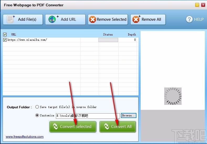Free Webpage to PDF Converter(免费网页转PDF转换器)