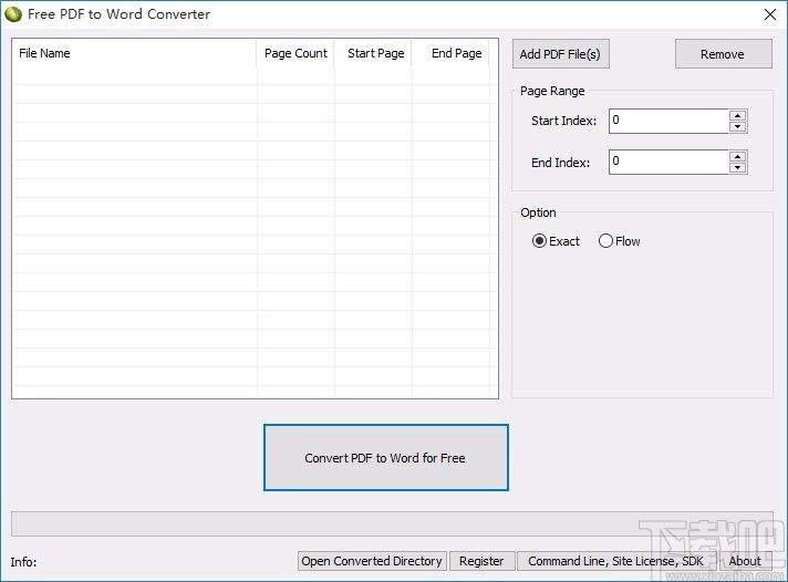 Free PDF To Word Converter(PDF转Word软件)